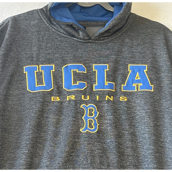 UCLA Bruins Colosseum Pullover Hoodie Sweatshirt Mens Size Medium Gray - Picture 1 of 8